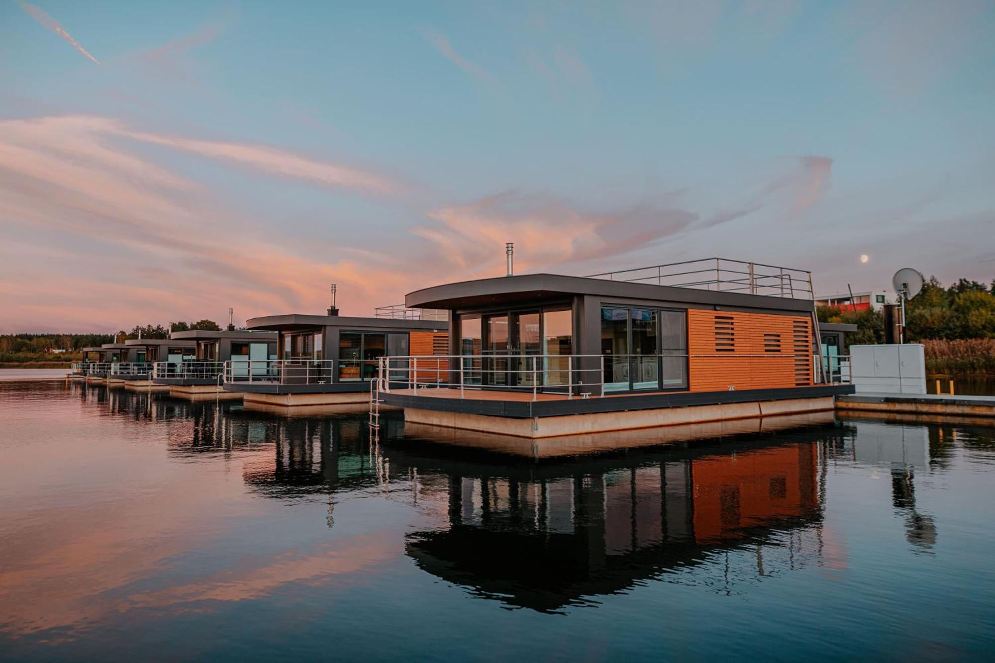Floatinghouses Baerwalder See Klitten Exteriör bild